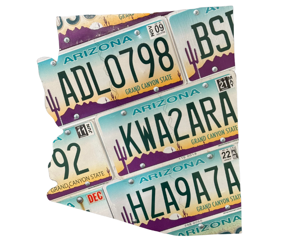 Arizona license plate artwork