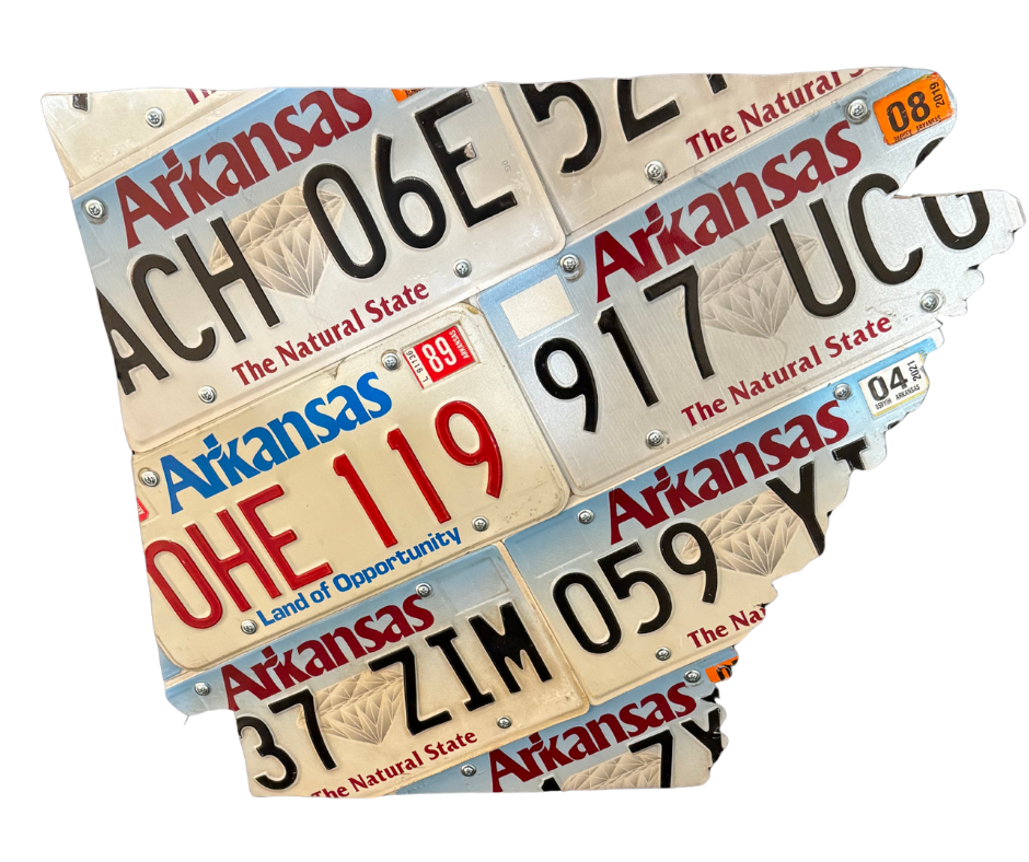Art work license plate