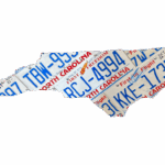 North Carolina art work hand made license plate