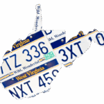 West Virginia wall art
