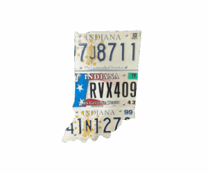 Indiana State Wall Art