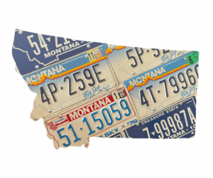 Montana State License Plate