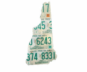 New Hampshire License Plate Art