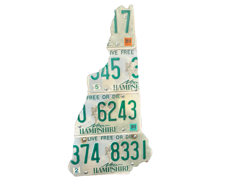 New Hampshire License Plate Art