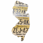 New Jersey State License Plate