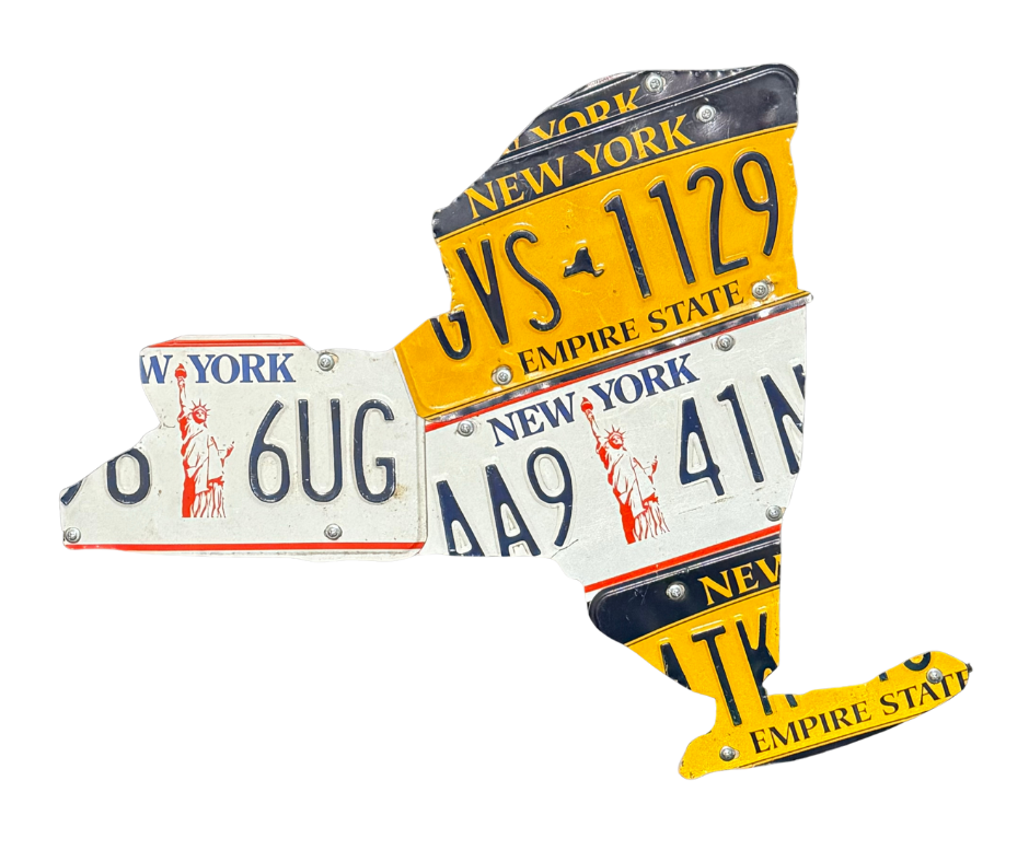 New York Lady Liberty Plate