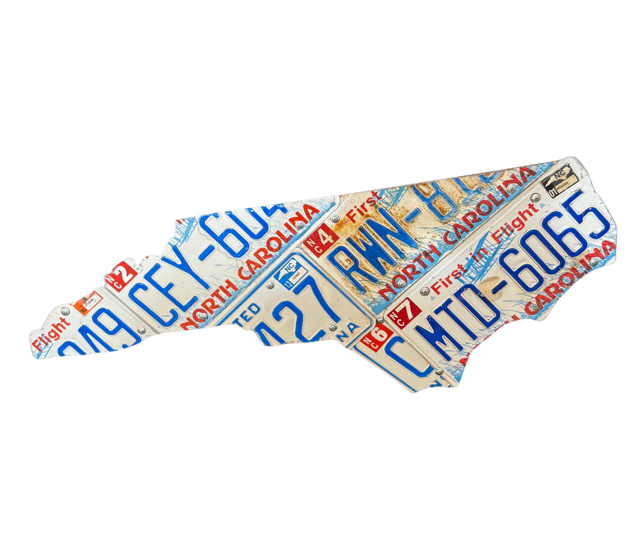 NC license plate art