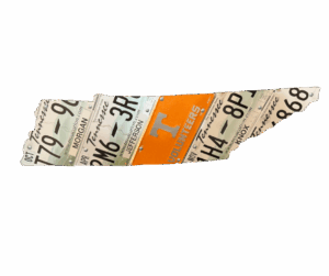 TN States of Plates Wall Art