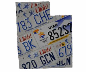 Salt Lake Olympics license plate