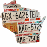 America's Dairyland License Plate