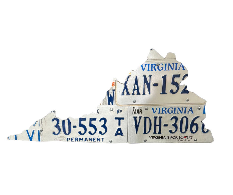 State of Virginia Wall Art