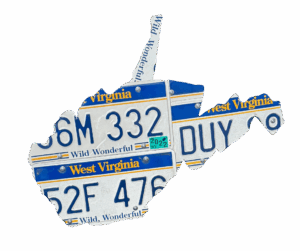 West Virginia hand made wall decoration.
